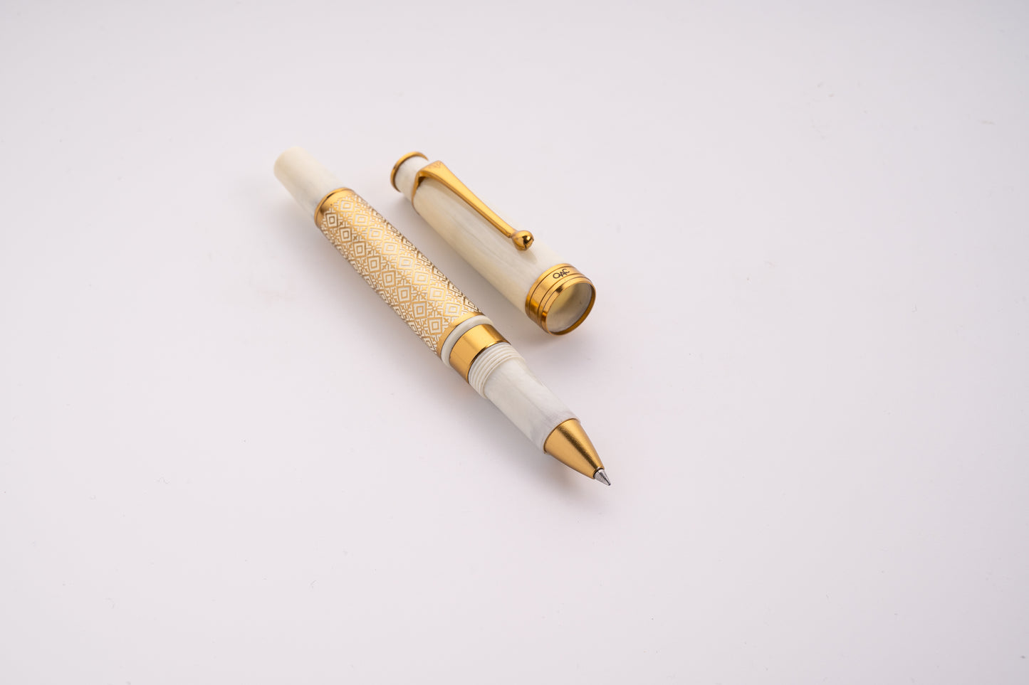 Royale Ivory Diamond Roller Ball Pen
