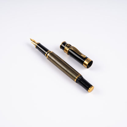 Autograph Ebony Polka Dot Fountain Pen