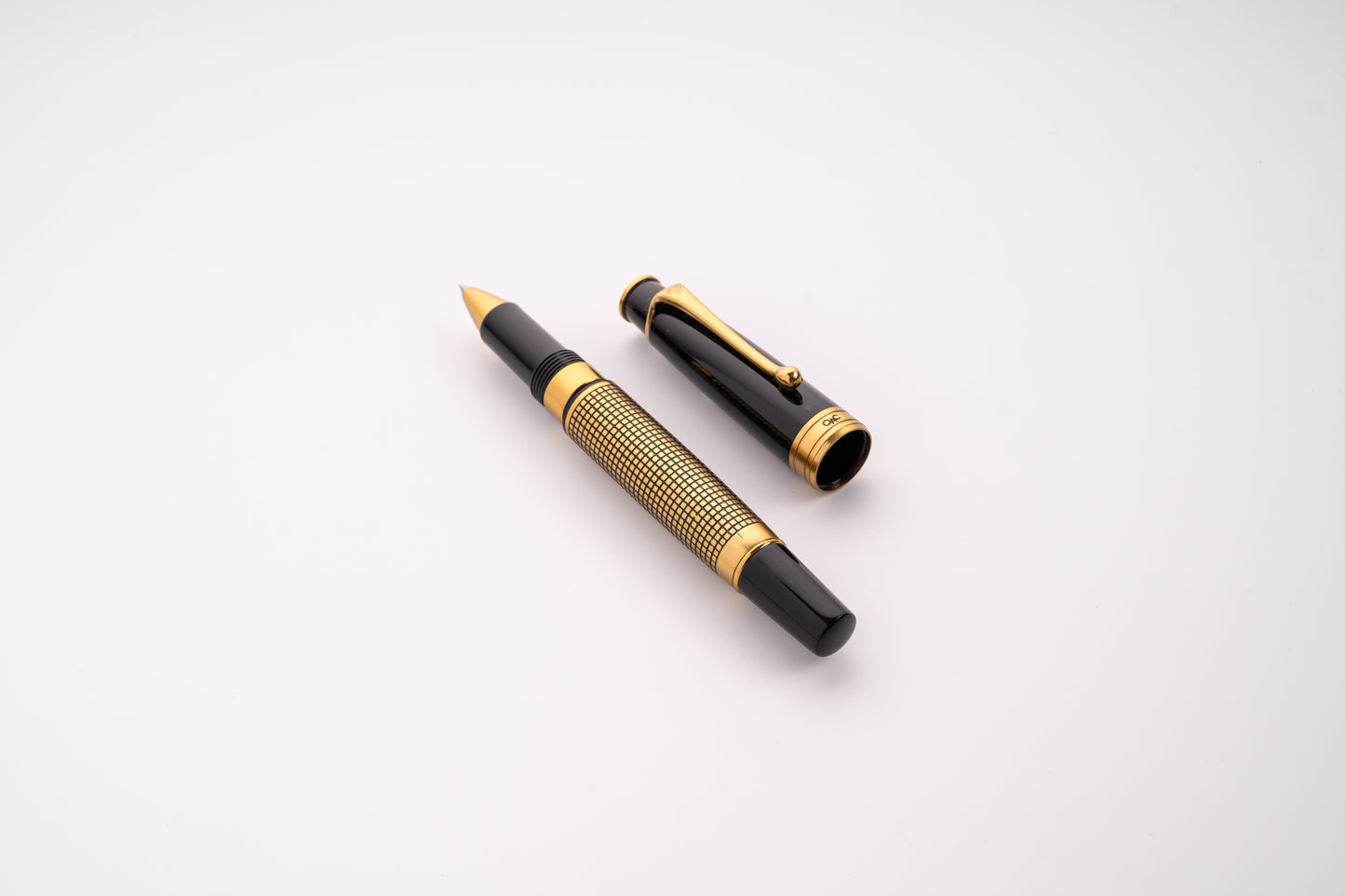 Royale Ebony X Hatch Roller Ball Pen