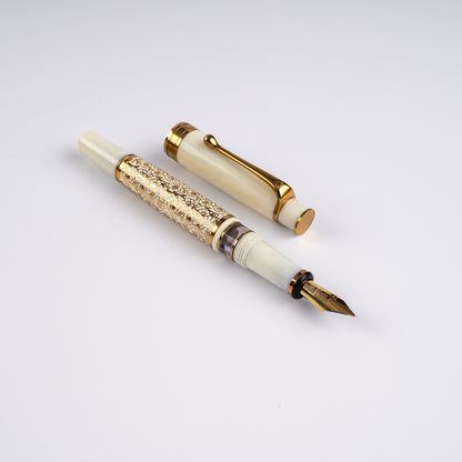 Royale Ivory Blossom Fountain Pen