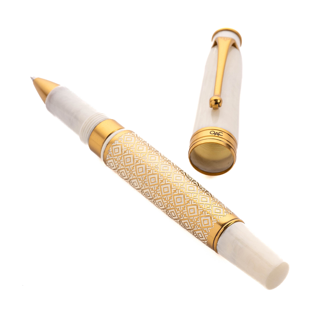 Royale Ivory Diamond Roller Ball Pen