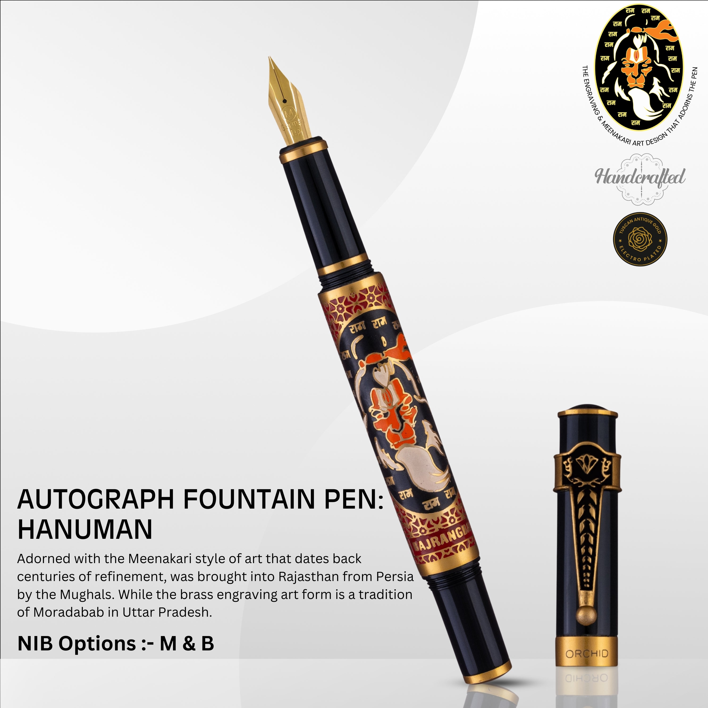 AUTOGRAPH FOUNTAIN PEN - HANUMAN