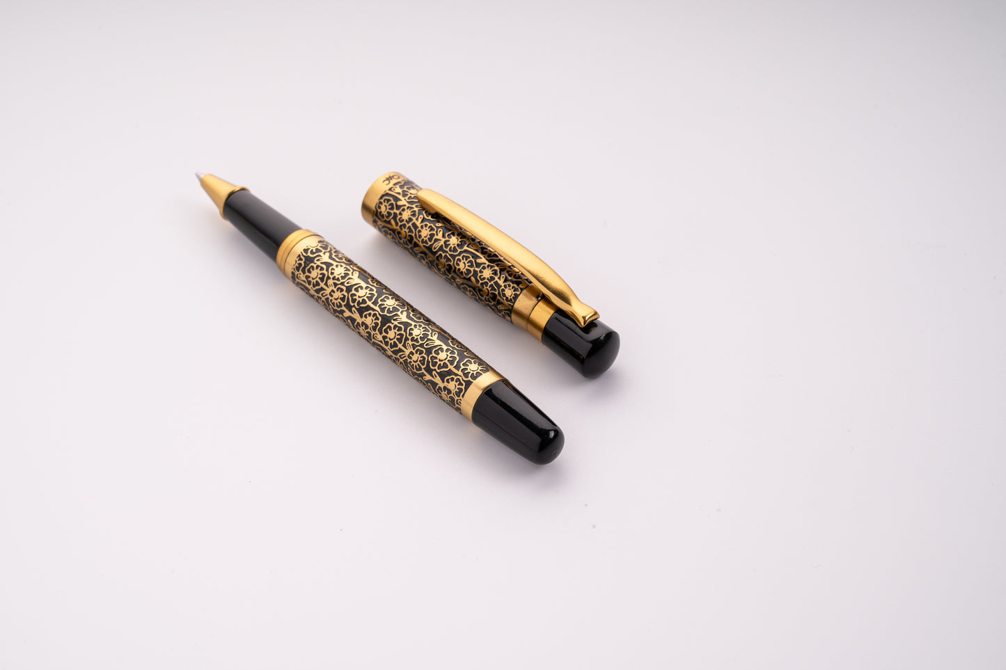 Tulip Ebony Blossom Roller Ball Pen