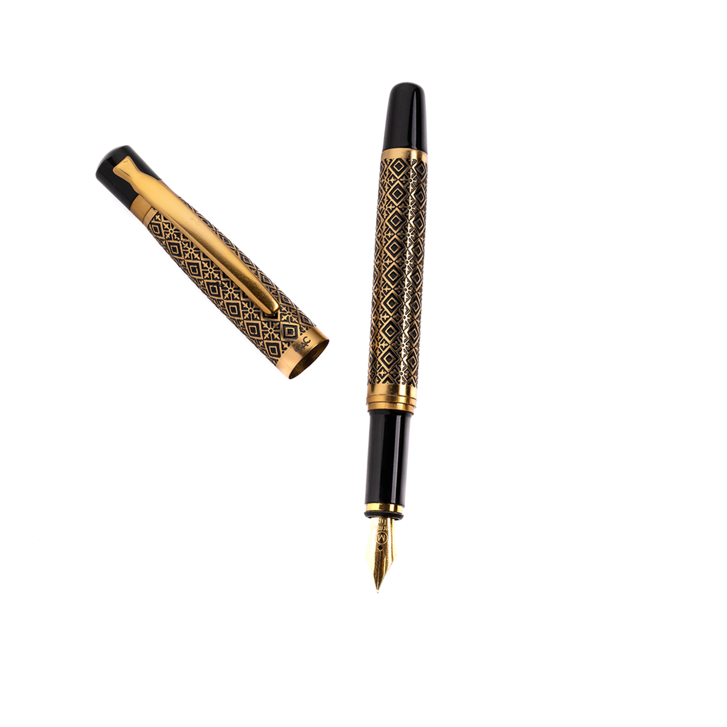 Tulip Ebony Diamond Fountain Pen