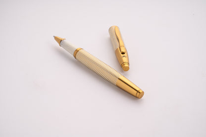 Effex Ivory Polka Dot Roller Ball Pen