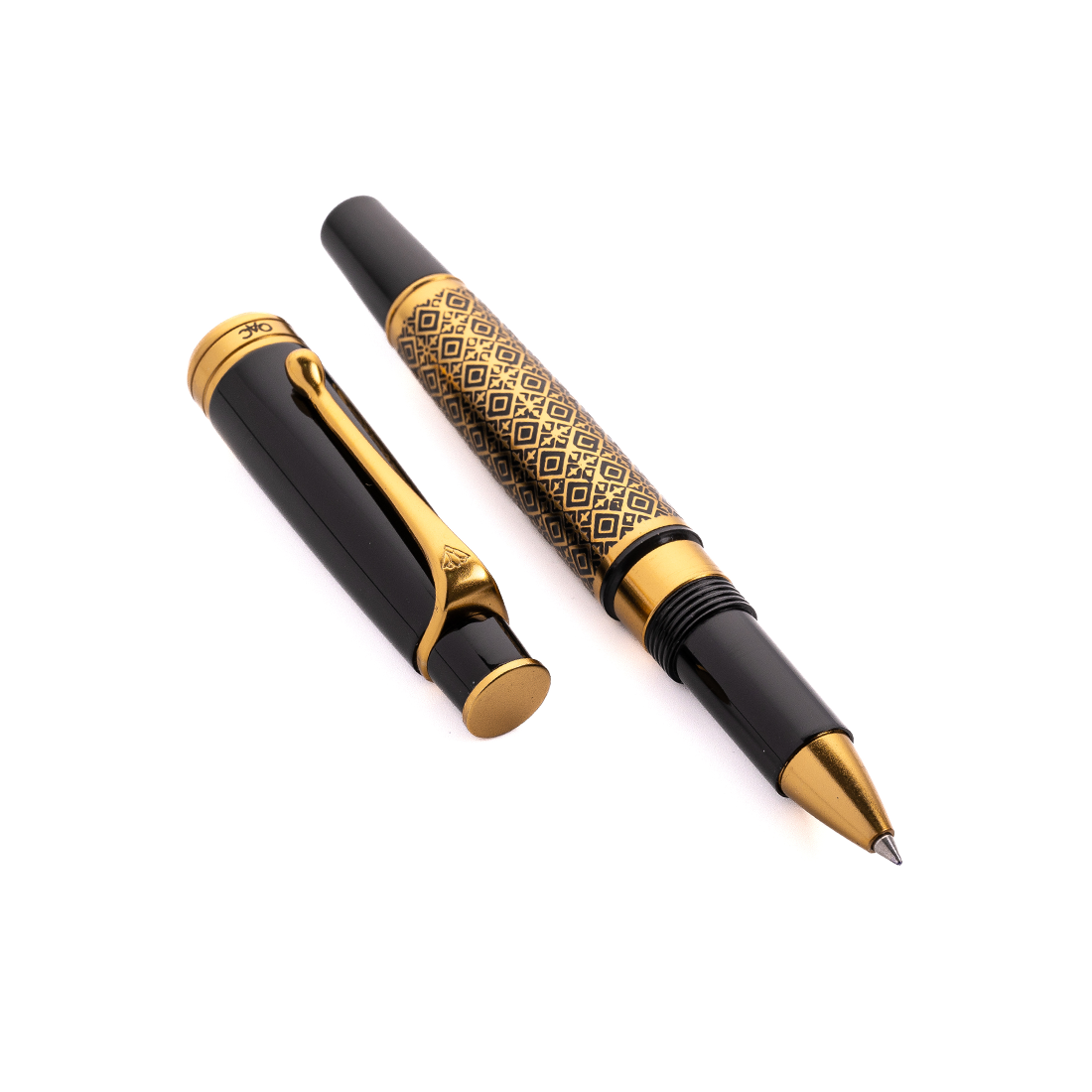 Royale Ebony Diamond Roller Ball Pen
