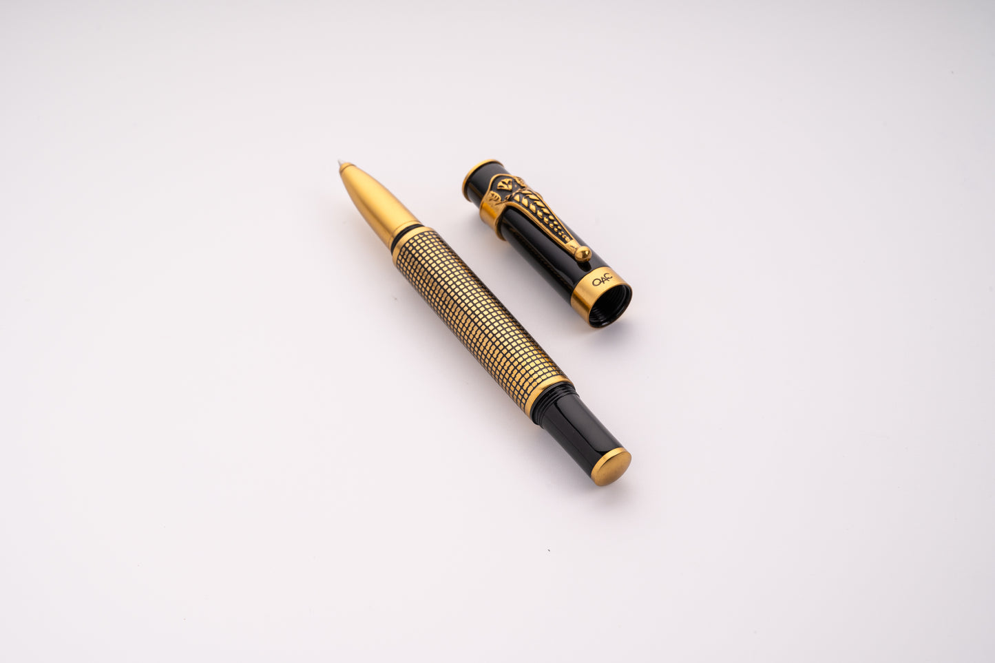 Autograph Ebony X Hatch Roller Ball Pen