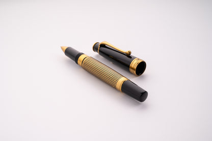 Royale Ebony Blossom Roller Ball Pen