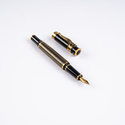 Autograph Ebony Polka Dot Fountain Pen