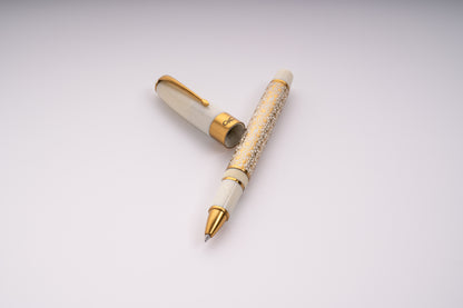 Epic Ivory Diamond Roller Ball Pen