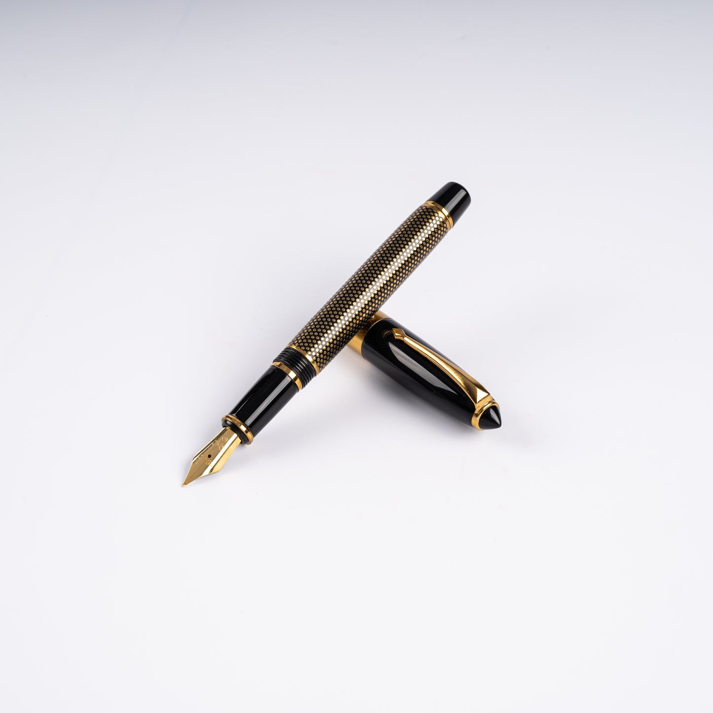 Epic Ebony Polka Dot Fountain Pen