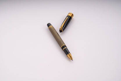 Epic Ebony Polka Dot Roller Ball Pen