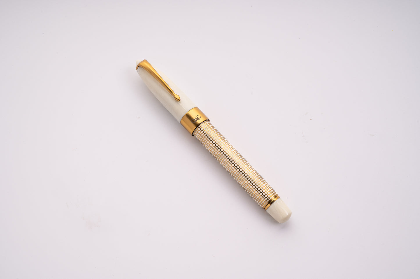 Epic Ivory X Hatch Roller Ball Pen