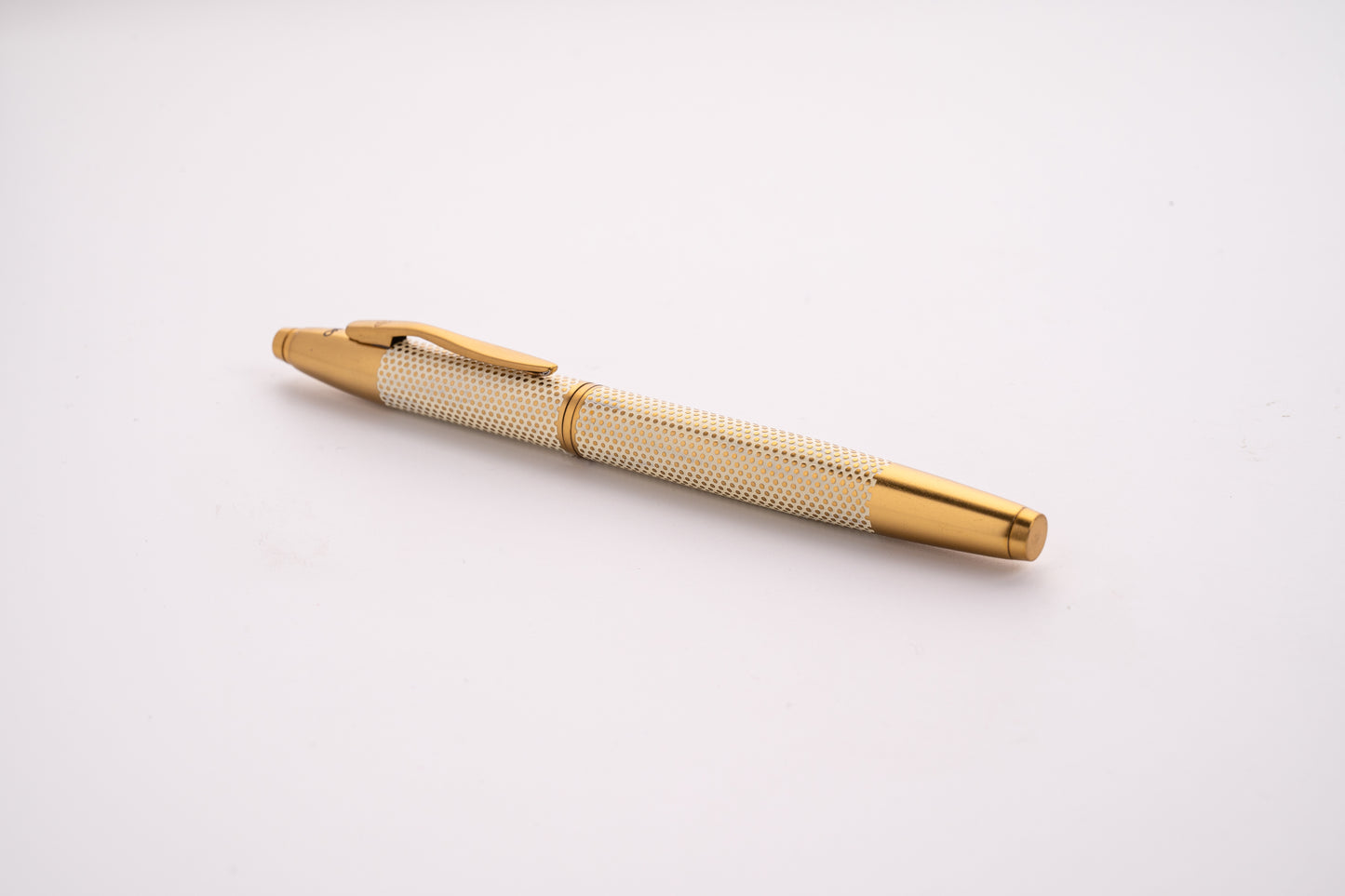 Effex Ivory Polka Dot Roller Ball Pen