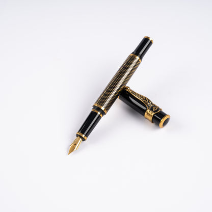 Autograph Ebony Polka Dot Fountain Pen