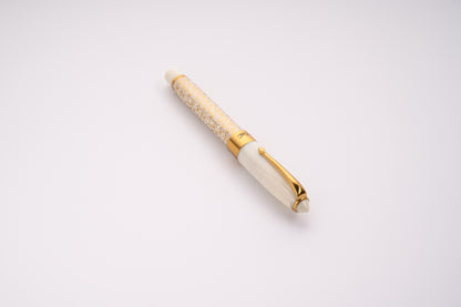 Epic Ivory Blossom Roller Ball Pen