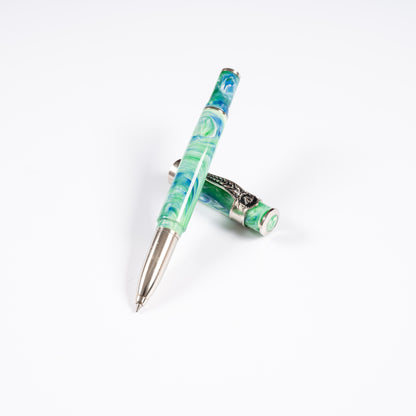 Autograph Rare Roller Ball Pen Green