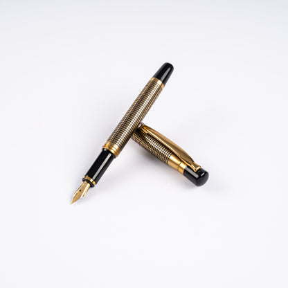 Tulip Ebony X Hatch Fountain Pen