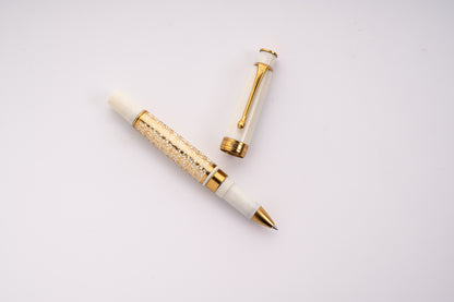 Royale Ivory Blossom Roller Ball Pen