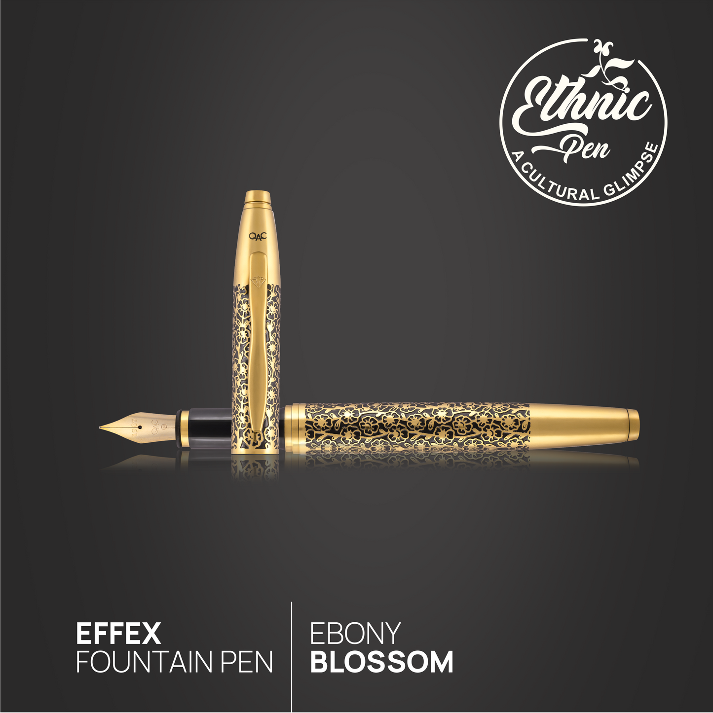 Effex Ebony Blossom Fountain Pen