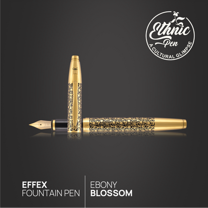 Effex Ebony Blossom Fountain Pen