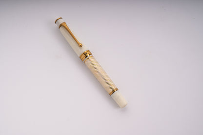 Royale Ivory Polka Dot Roller Ball Pen