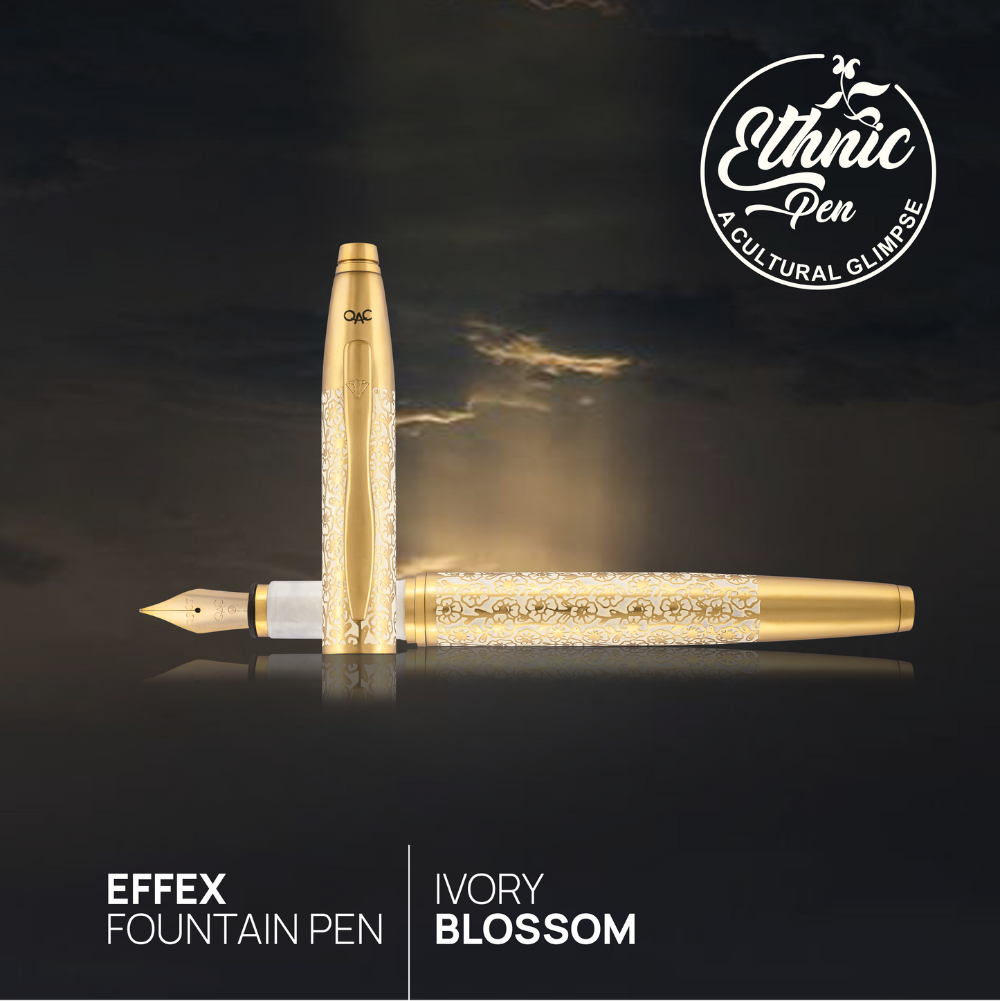 Effex Ivory Blossom Fountain Pen
