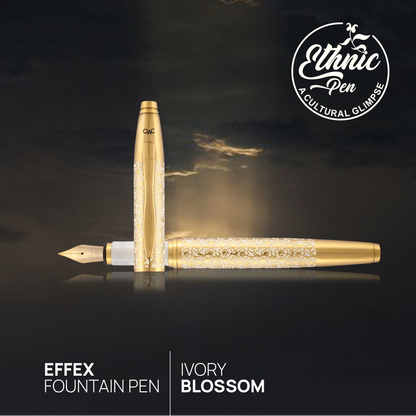 Effex Ivory Blossom Fountain Pen