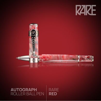 Autograph Rare Roller Ball Pen Red