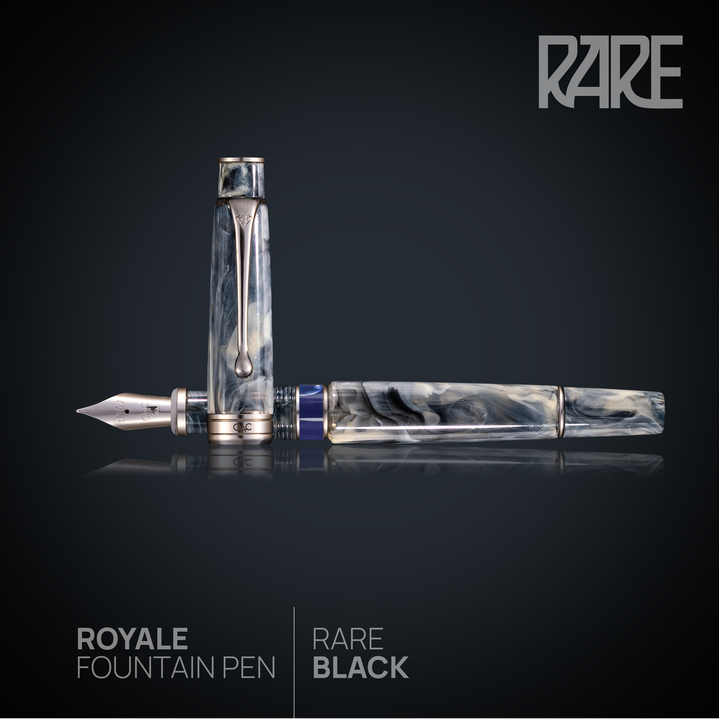 Royale Rare Fountain Pen Black