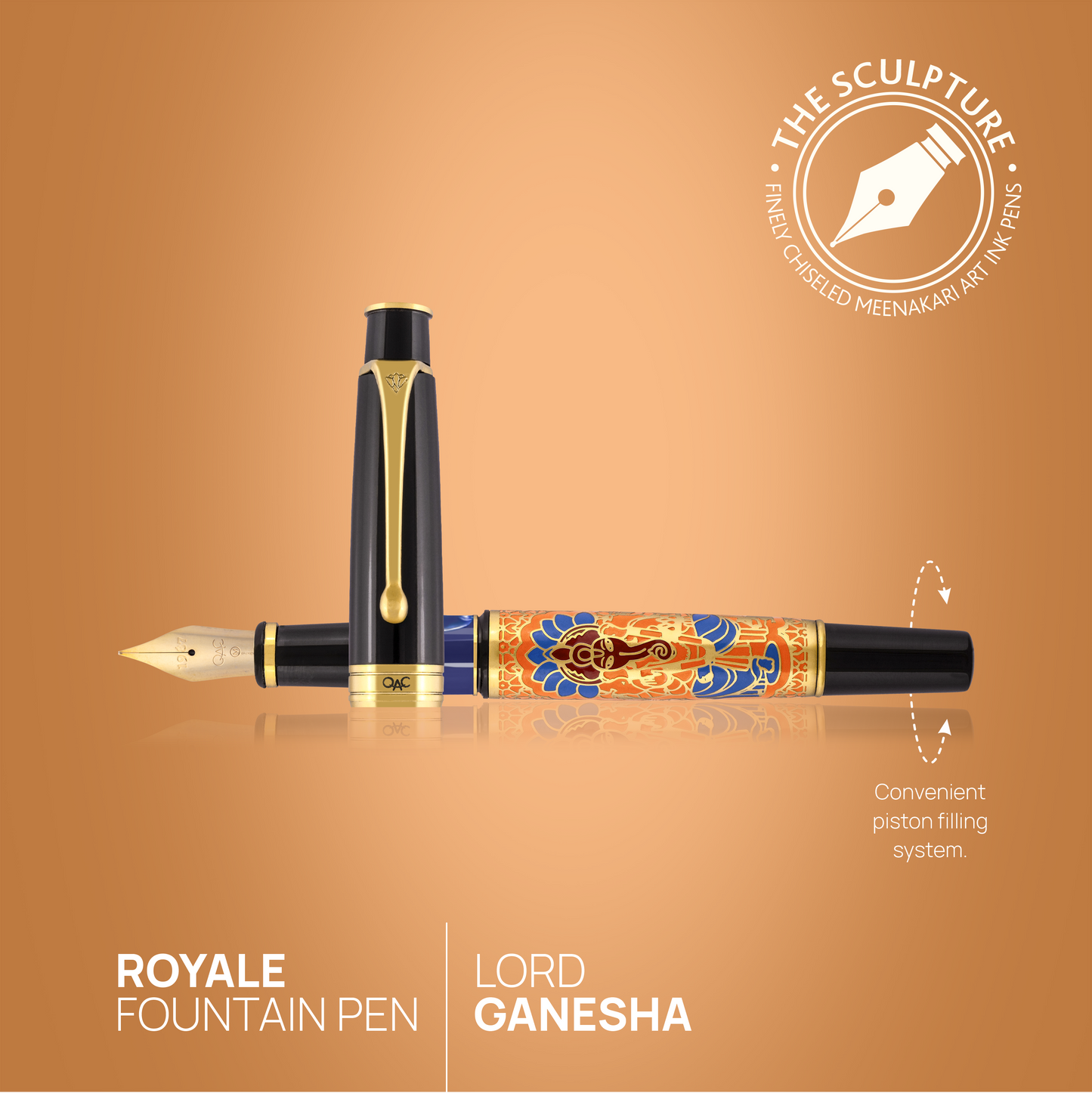Royale Lord Ganesha Fountain Pen