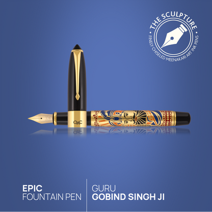 Epic Shree Guru Gobind Singh JI Fountain Pen