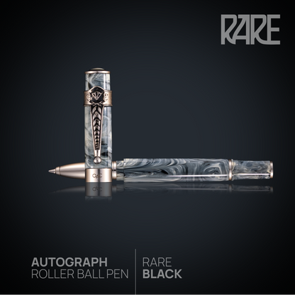 Autograph Rare Roller Ball Pen Black