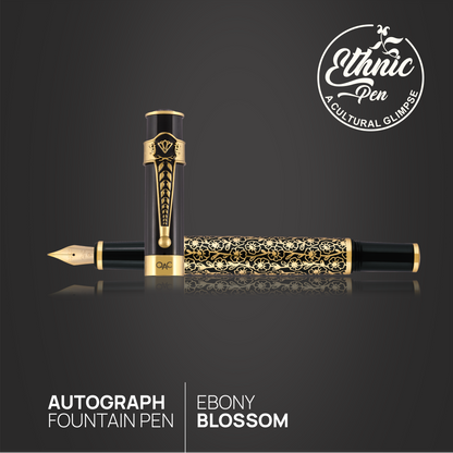 Autograph Ebony Blossom Fountain Pen