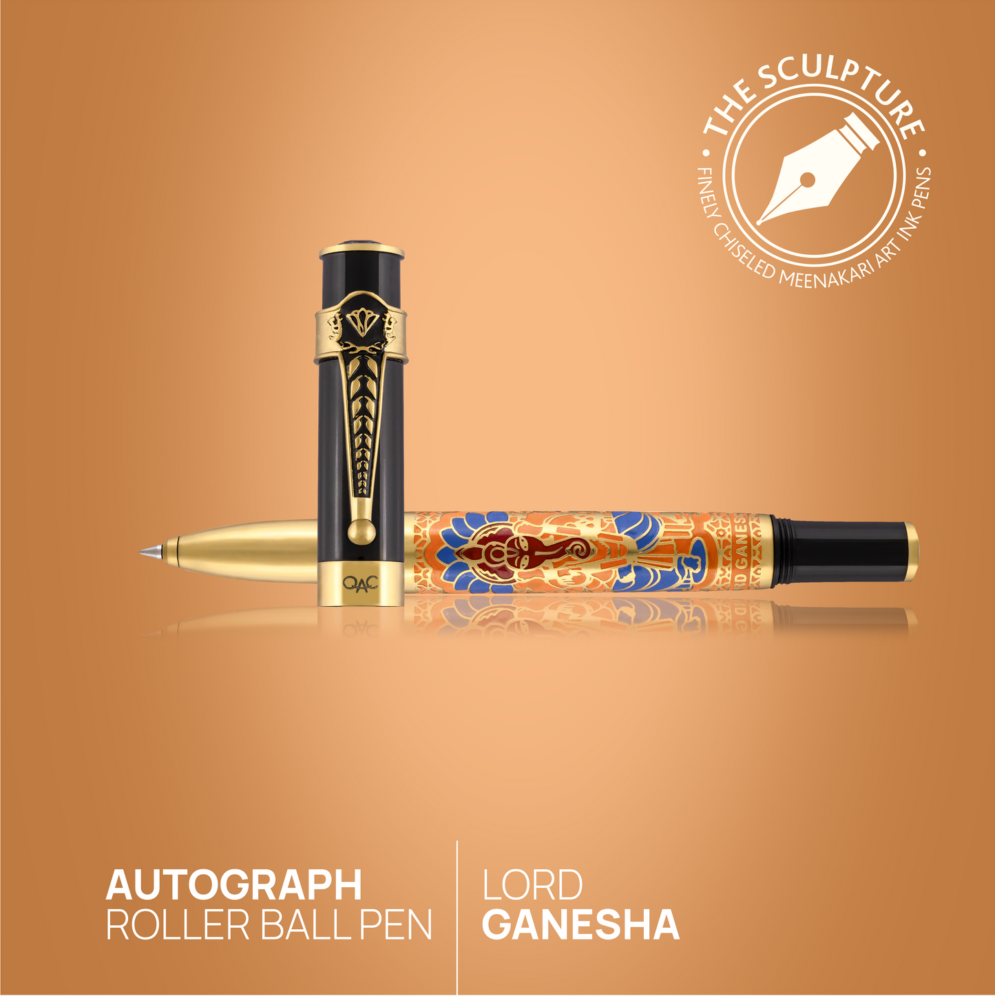 Autograph Lord Ganesha Roller Ball Pen