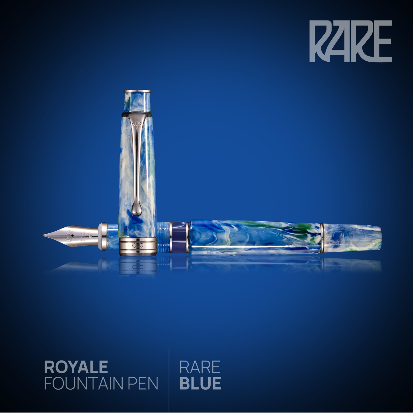 Royale Rare Fountain Pen Blue