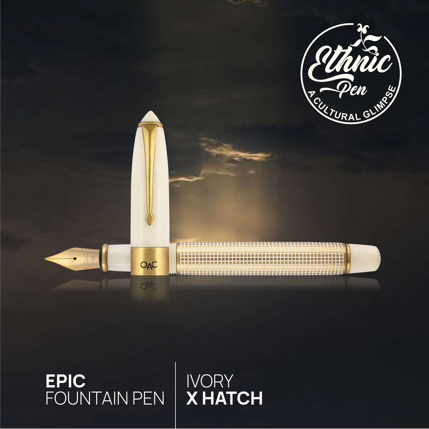 Epic Ivory X Hatch Fountain Pen