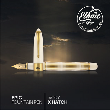 Epic Ivory X Hatch Fountain Pen