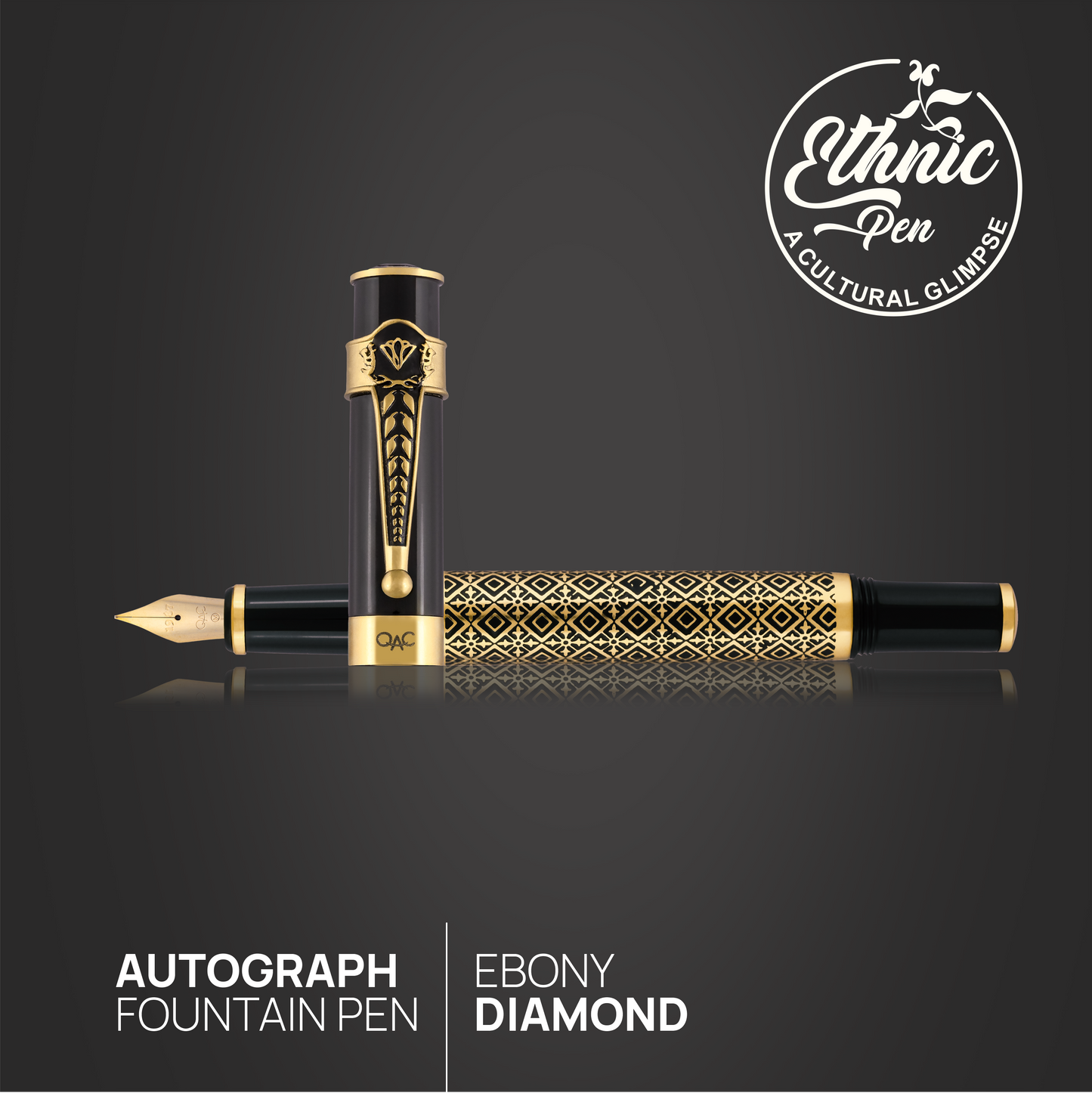 Autograph Ebony Diamond Fountain Pen
