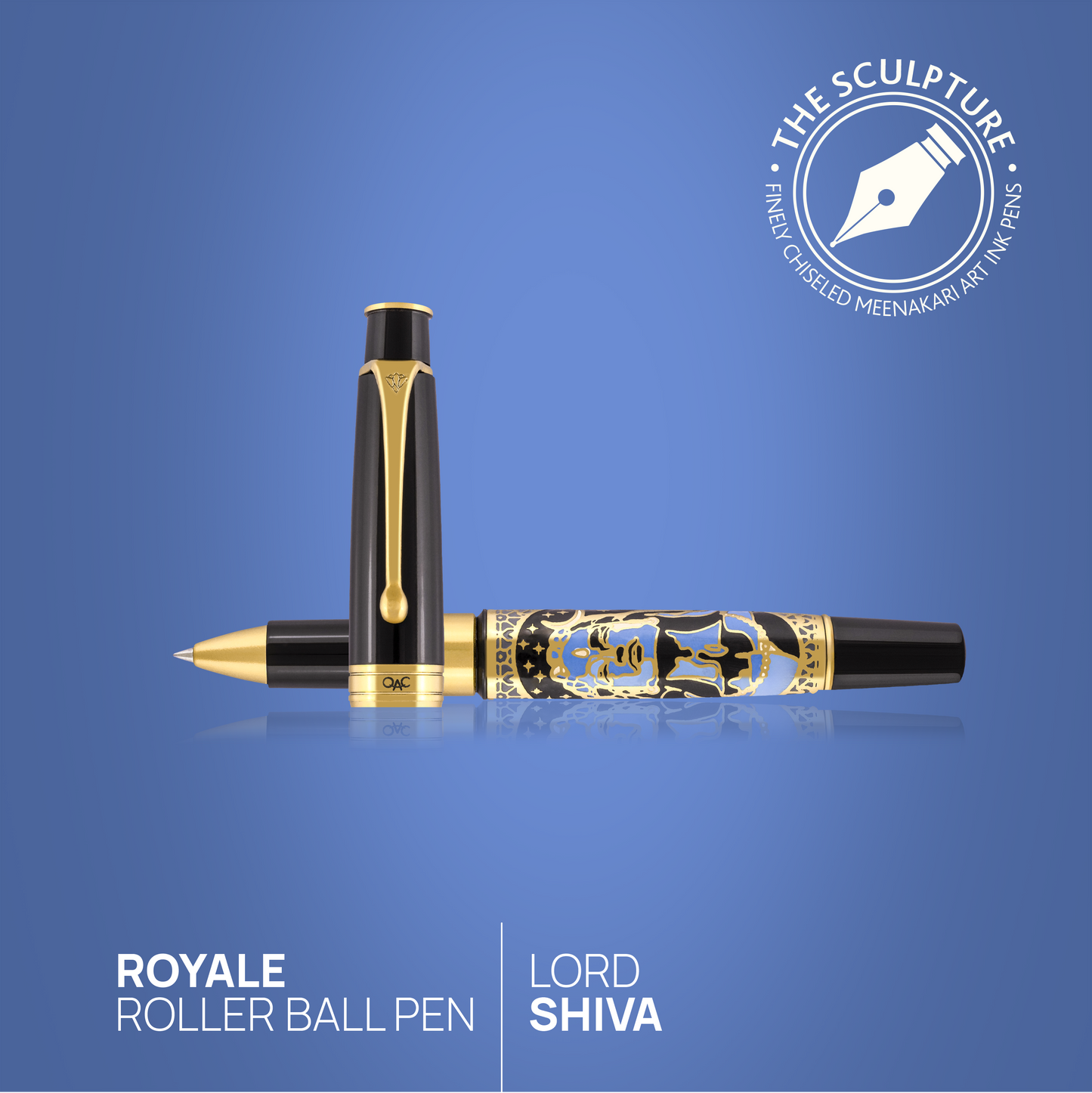 Royale Lord Shiva Roller Ball Pen