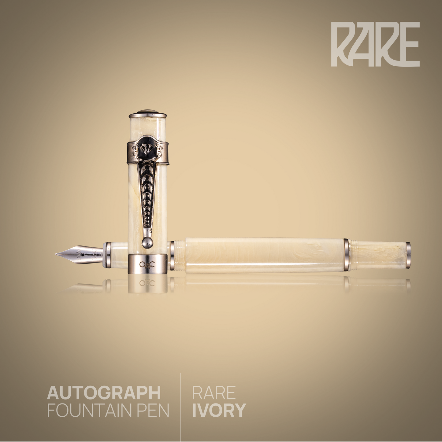 Autograph Rare Fountain Pen Ivory