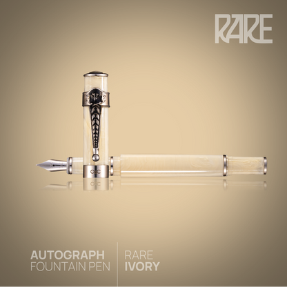 Autograph Rare Fountain Pen Ivory