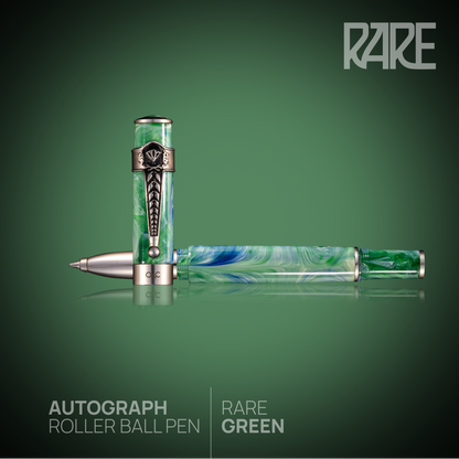 Autograph Rare Roller Ball Pen Green