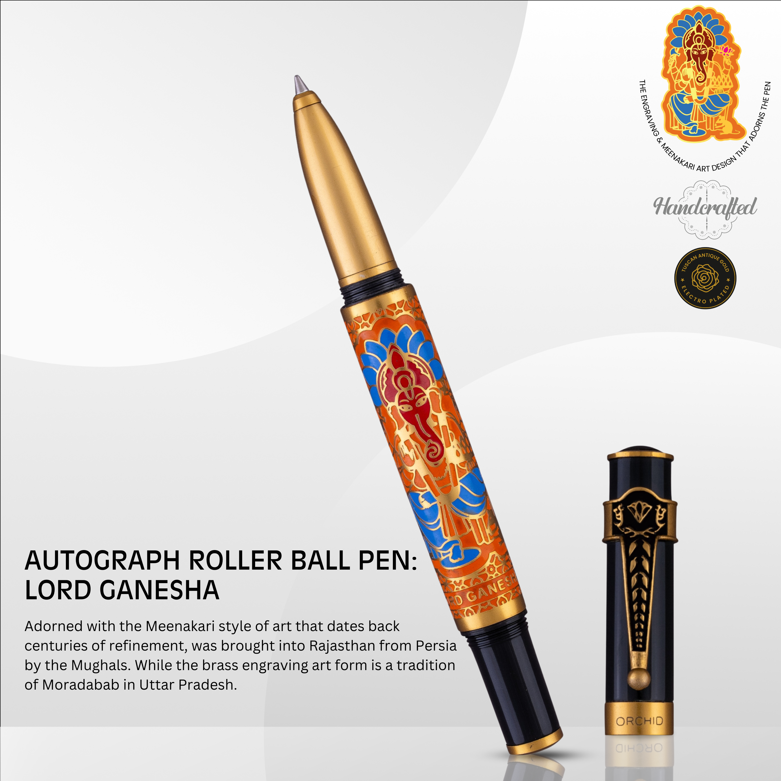 AUTOGRAPH ROLLER BALL PEN - LORD GANESHA