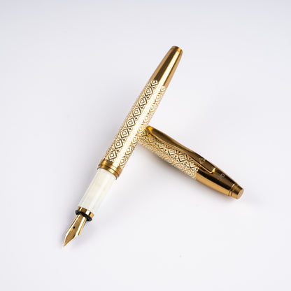 Effex Ivory Diamond Fountain Pen