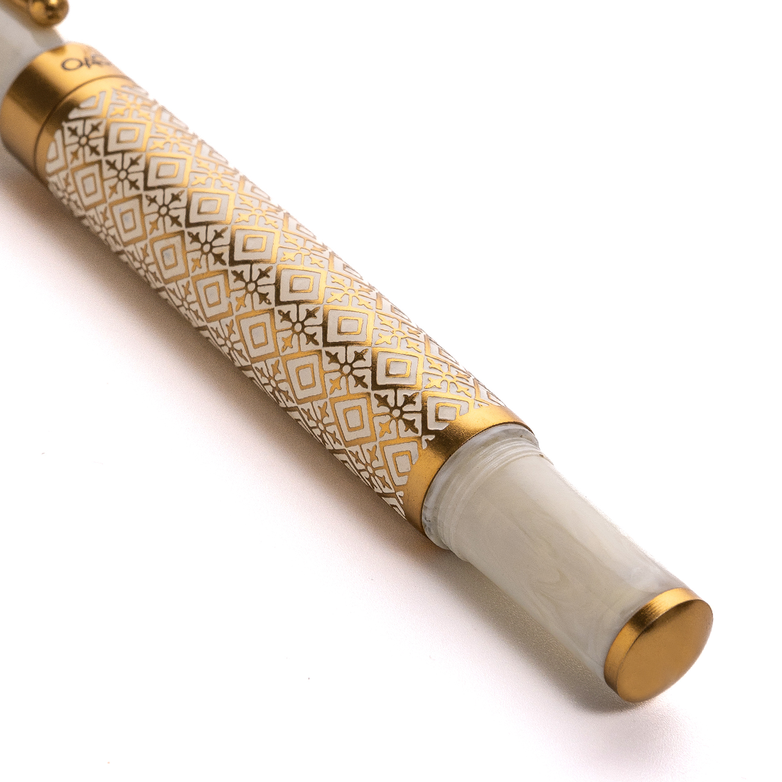 AUTOGRAPH ROLLER BALL PEN - IVORY DIAMOND PEN – OAC