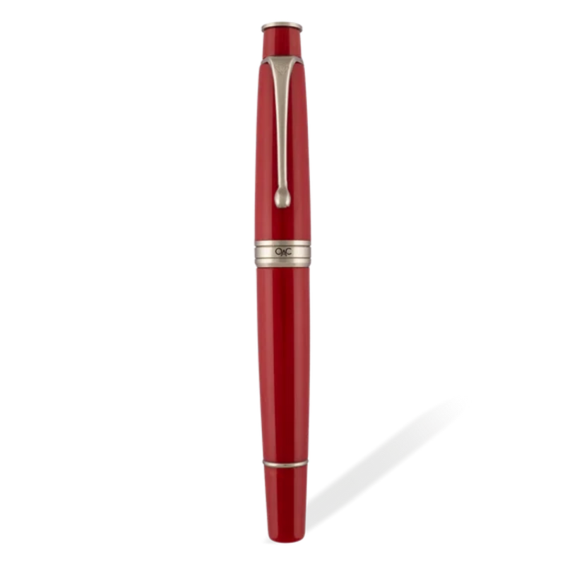 ROYALE CLASSIC ROLLER BALL PEN RED PLATINUM DIPLOMAT
