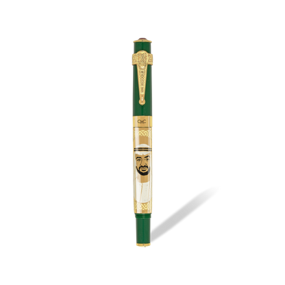 Imperial Sheikh Mohammed Bin Zayed Bin Sultan Al Nahyan Roller Ball Pen Green