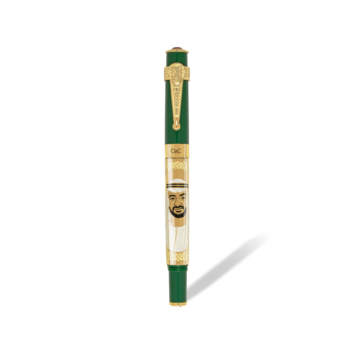 Imperial Sheikh Mohammed Bin Zayed Bin Sultan Al Nahyan Fountain Pen Green