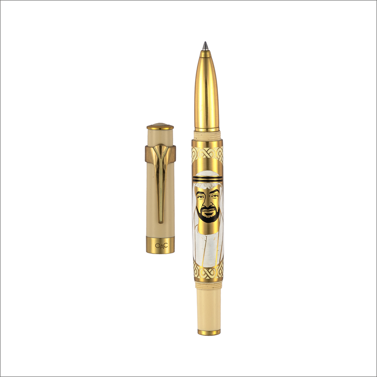 Imperial Sheikh Mohammed Bin Zayed Bin Sultan Al Nahyan Roller Ball Pen Ivory